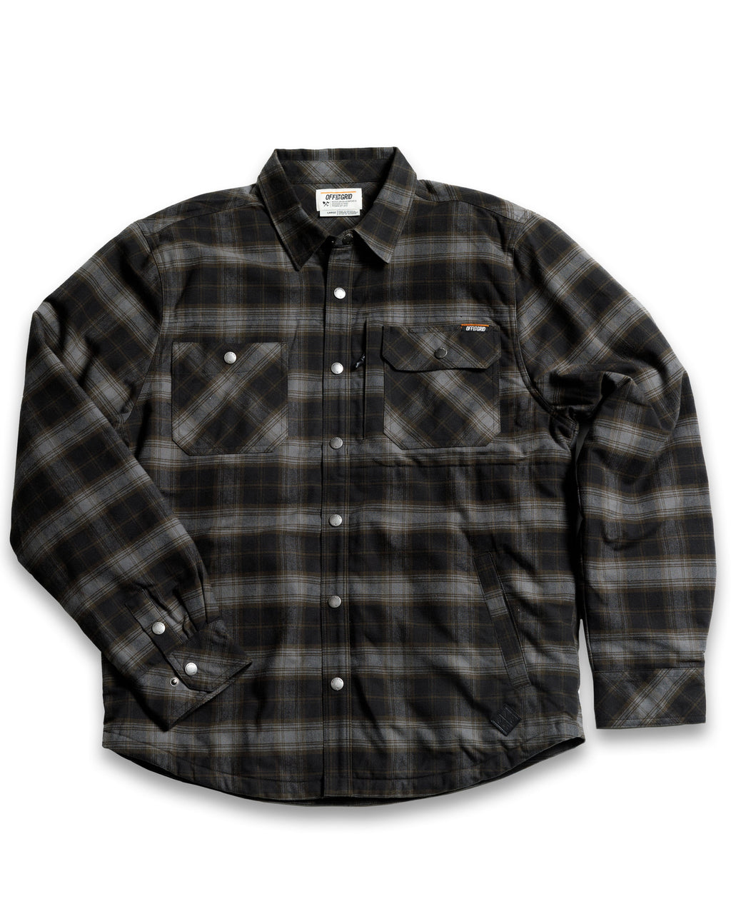 Ironside Flannel - Black